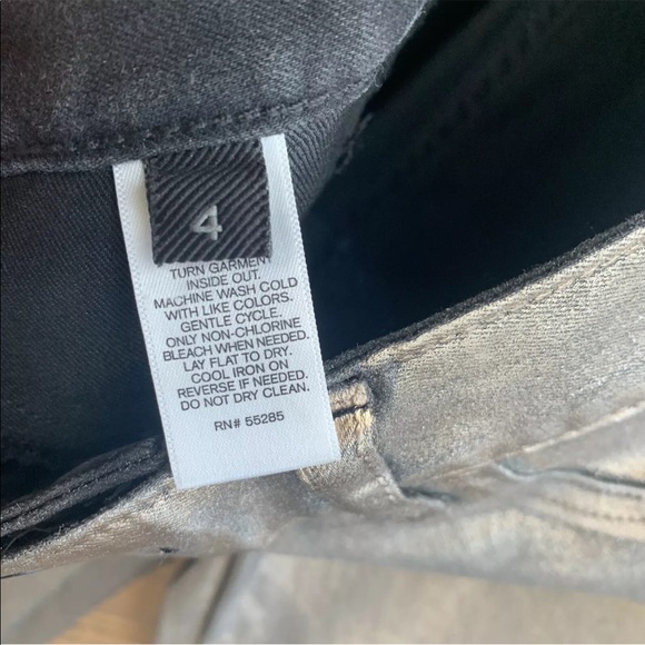 Express Gold Skinny Jeans, Low Rise - Picture 9 of 12